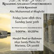 Podcast Remaining Steadfast upon obedience.....