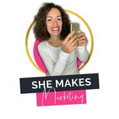 Podcast She makes marketing mit Michaela Bär: Online Marketing + Mindset für Businessfrauen