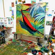 Podcast Tee im Atelier