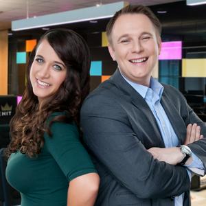 Meinrad und Anita backstage