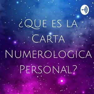 Que Es La Carta Numerologica